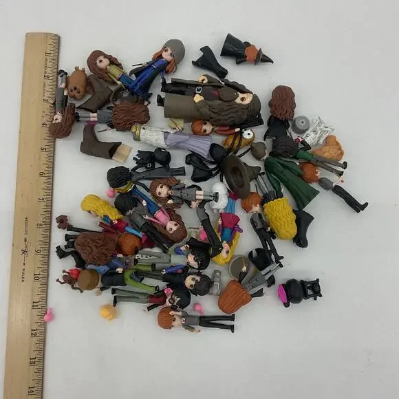 Preowned LOT Harry Potter Character Mini Dolls Figures Mixed Hermonie - Picture 2 of 4